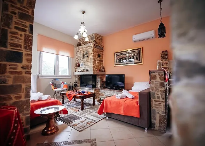 Haustierfreundliches Dafni'S Home Volos