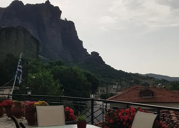 Under The Rocks Meteora Panoramic View Villa Kalambaka