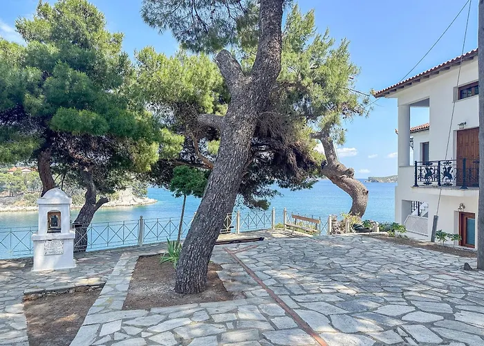 Haustierfreundliches Hotel Ourania'S Mansion Skiathos-Stadt